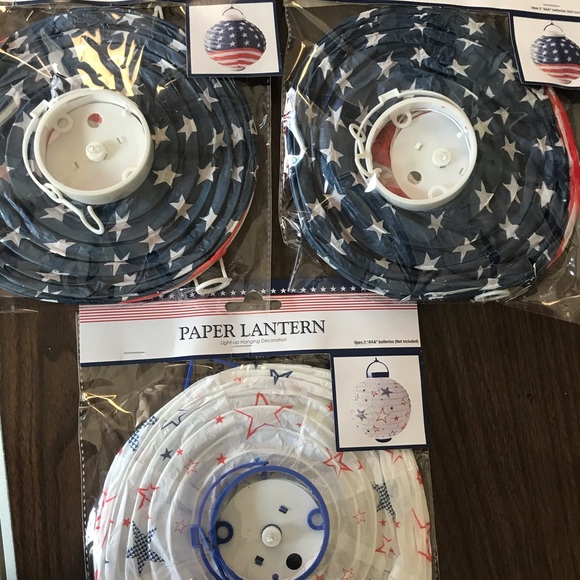 🔥4 beautiful paper lantern  light 💡 up decor - Picture 5 of 5